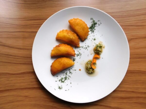 Empanadas con ají de lulo